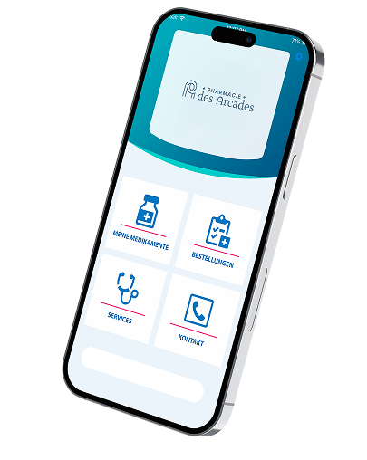 iphone mockup pharmacie des arcades